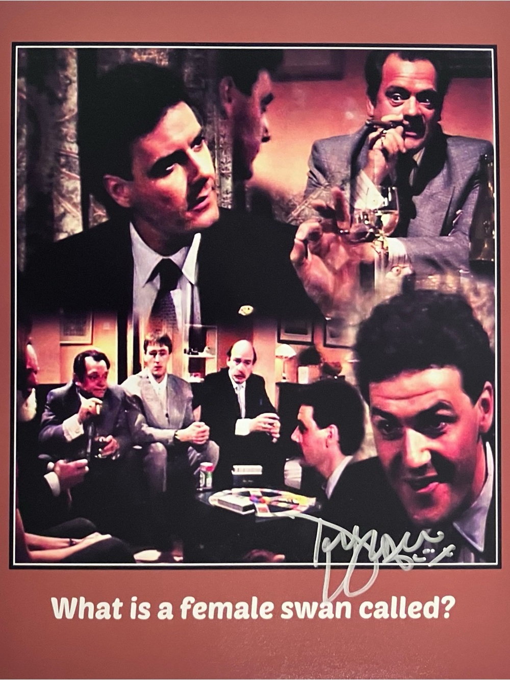 WAITING FOR GOD Actor SIGNED 8x10 / DANIEL HILL / Only Fools & Horses, DOCTORS